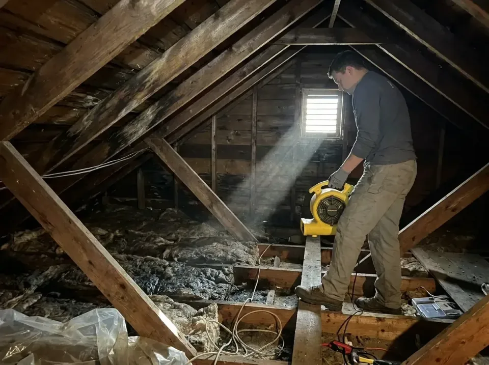 attic-water-damage-drying-proc-007 — frequently asked questions, Emergency Water Extraction & 24/7 Flood Response in Seagrav…